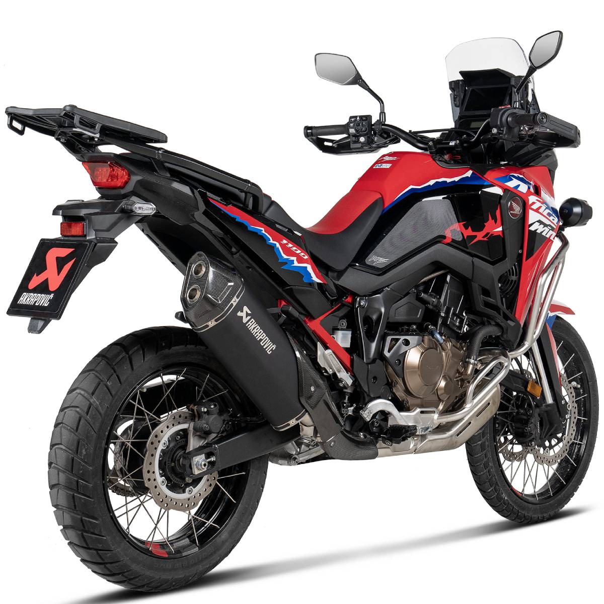 Escape Akrapovic titanio negro Honda CRF1100L 2024-